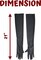 4E’s Novelty 21" Elbow Length Satin Gloves for Women – Black Long Opera Gloves for 1920s Flapper, Gatsby, Evening Party, Prom, Wedding & Costume Accessories, Vintage Old Hollywood Dress-Up